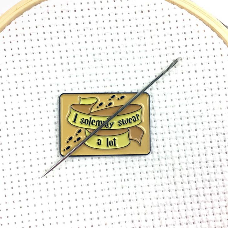 Popsicle Needle Minder for Embroidery