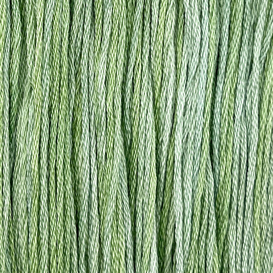 Cotton hand dyed floss - Riverbank – Dyeing for Cross Stitch
