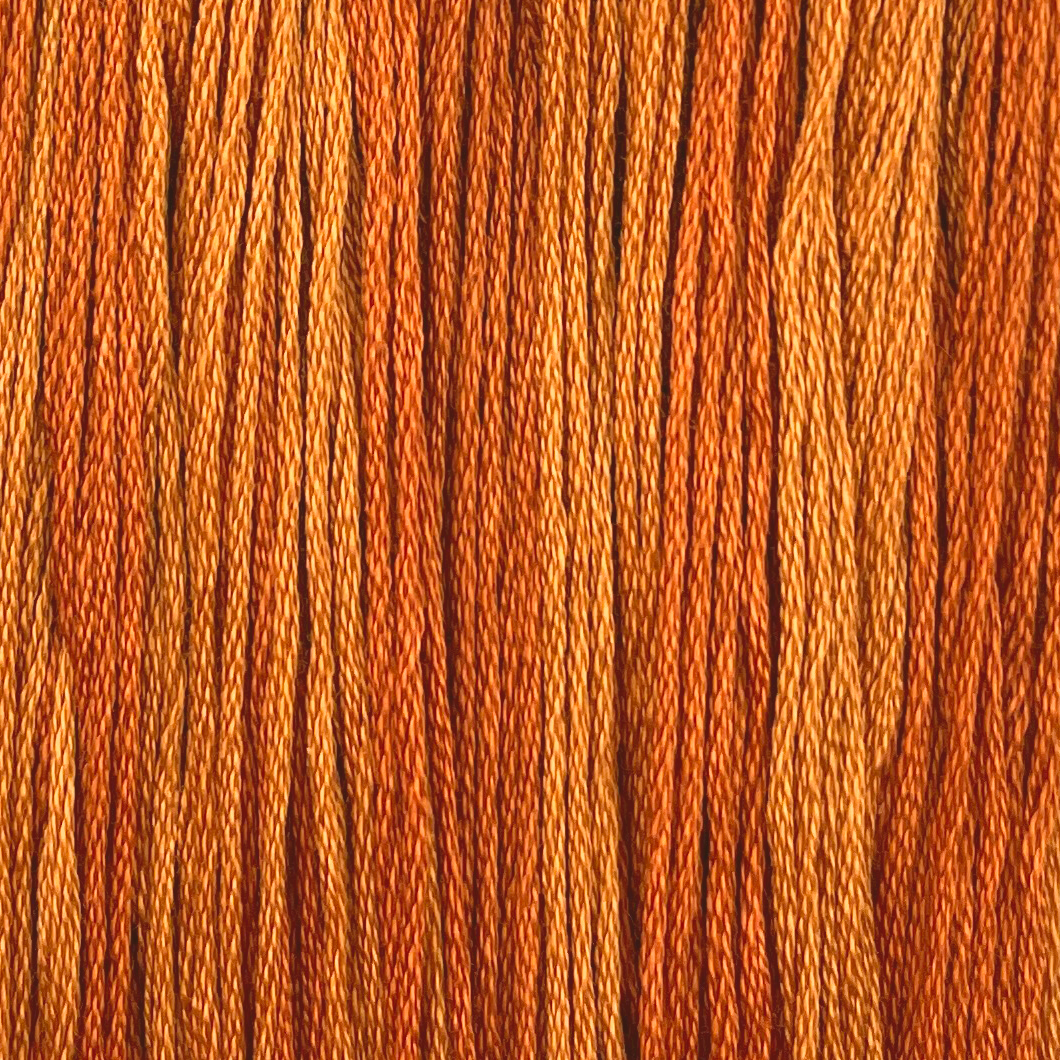 Orange Gradient Bundle of Hand Dyed Quilting Fabric, Available in