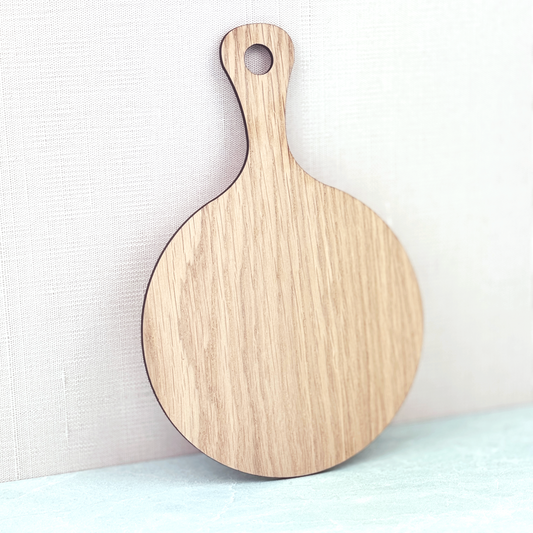 Round Paddle 5.5" Wood Display