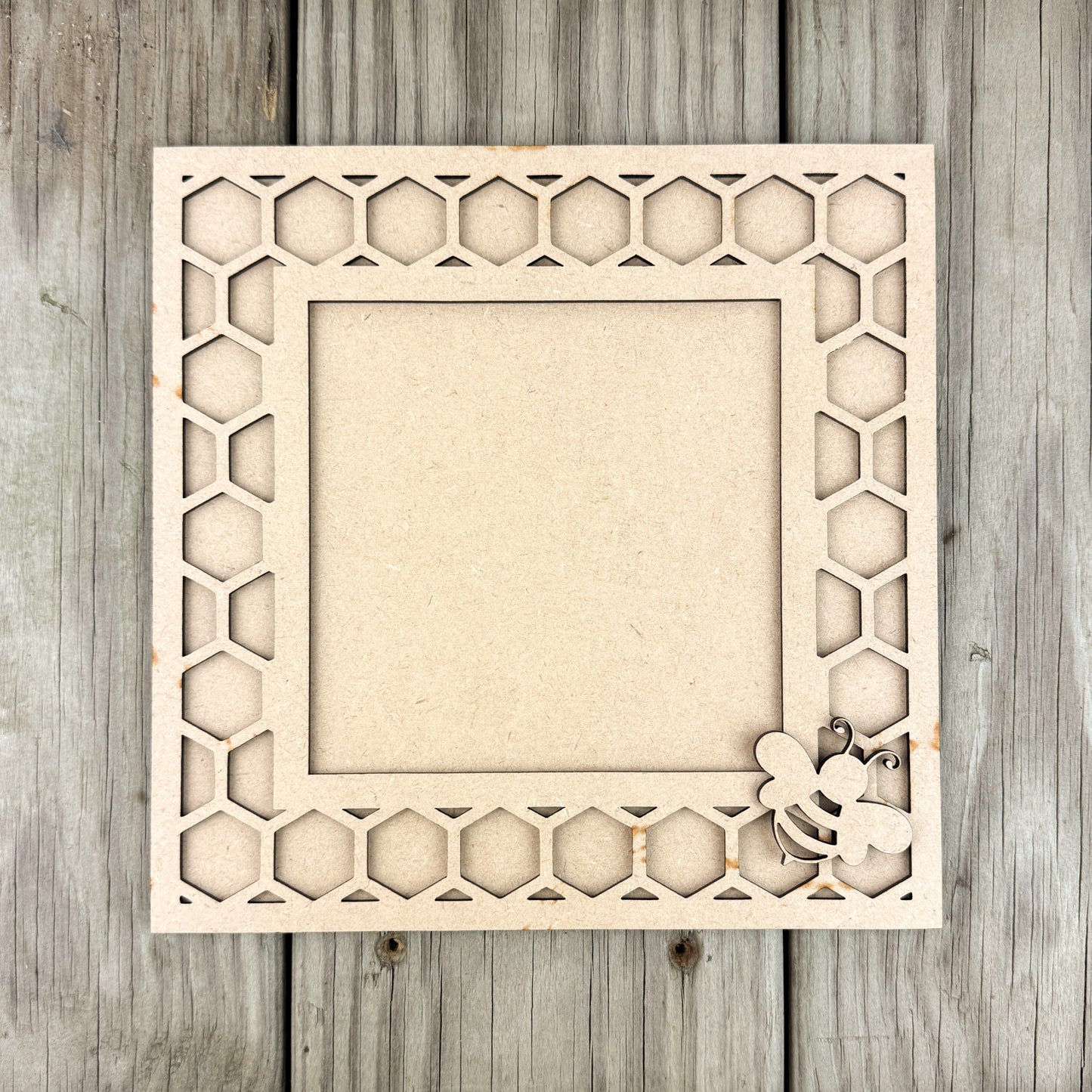 Wood Frame for Bee Farm by Erin Elizabeth