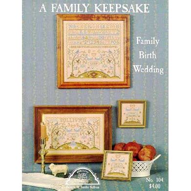 Family Keepsake - Family, Birth, Wedding Pattern