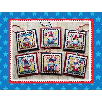 Patriotic Gnome Littles Pattern