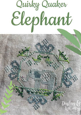 Quirky Quaker Elephant Pattern