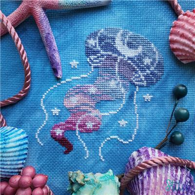 Cosmic Jellyfish Pattern