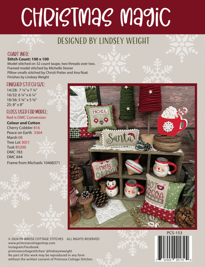 Build Your Kit Primrose Cottage Stitches Christmas Magic