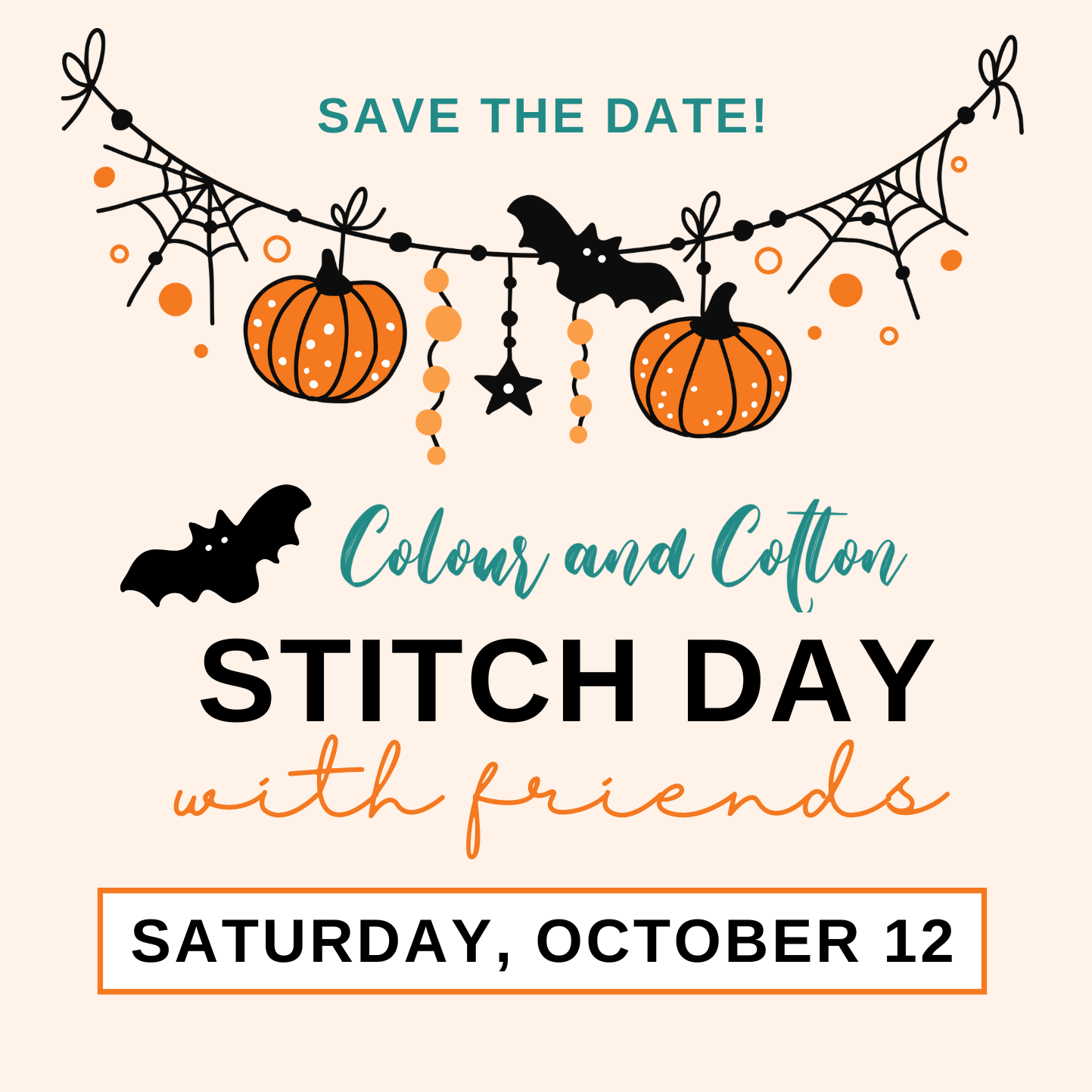 Registration Stitch Day October 12