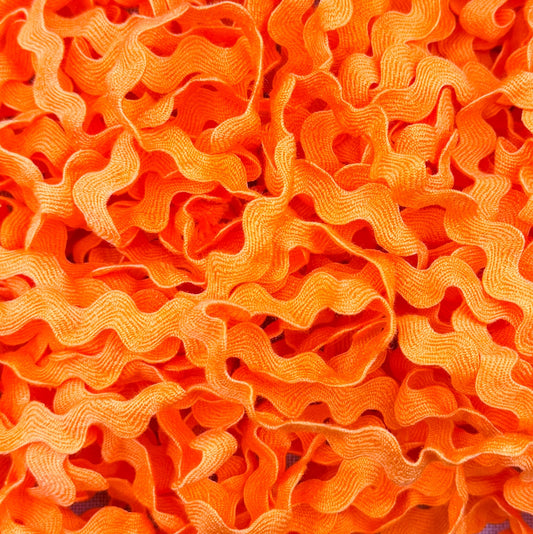 Ric Rac Trim 1/2" Orange Soda