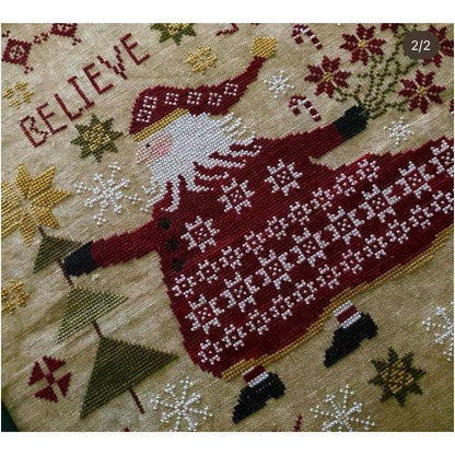 Santa's Patchwork Cloak Pattern