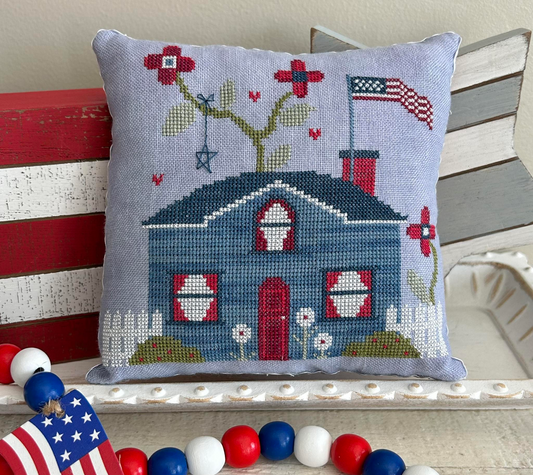 Patriotic House 2 Pattern (Nashville Market 2025)