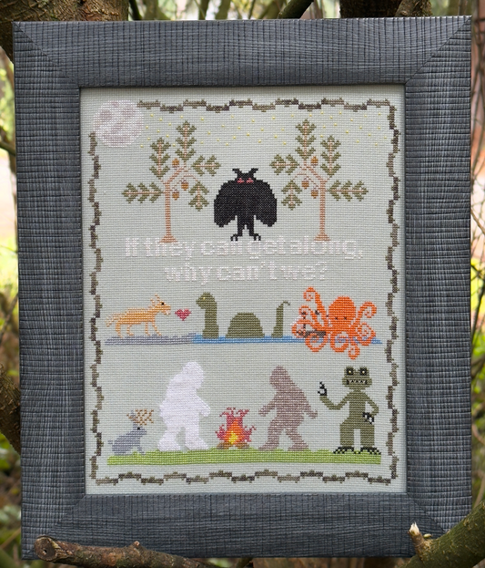 Cryptids Sampler Pattern (Nashville Market 2025)