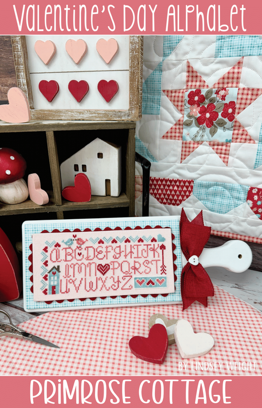 Valentine's Day Alphabet Pattern