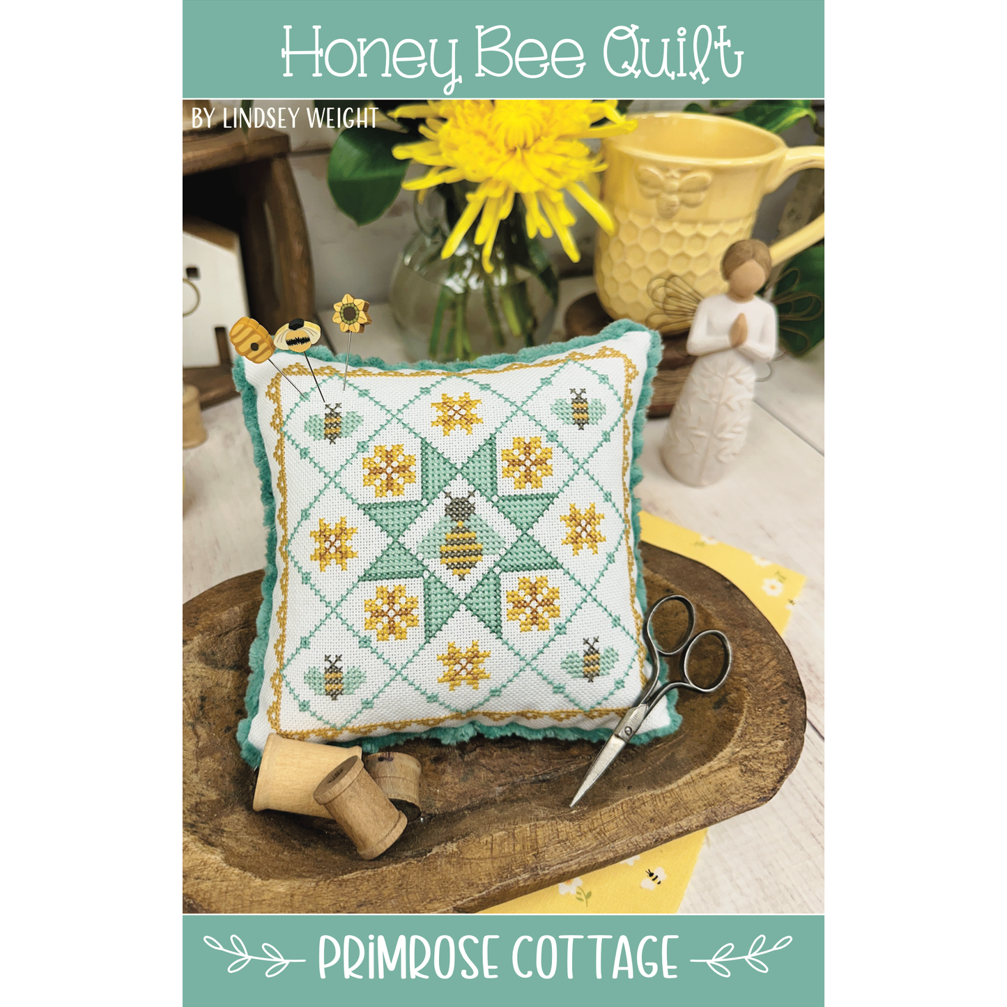 Build Your Kit Primrose Cottage Stitches Honey Bee Quilt