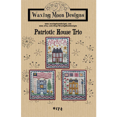 Patriotic House Trio Pattern