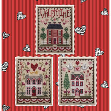 Valentine House Trio Pattern