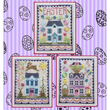 Easter House Trio Pattern